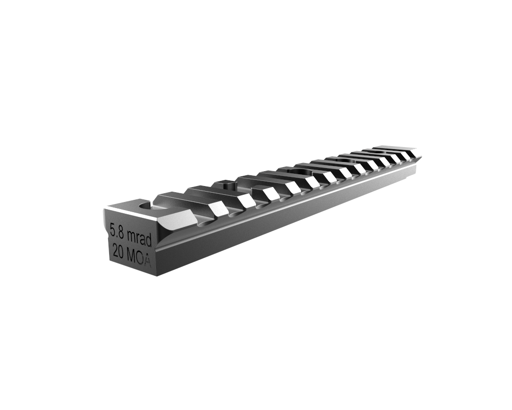 Rail, M5 Mausingfield (Aluminum (Standard), Short Action, 20 MOA [5.8 mrad])