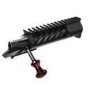 [15TSR2-378FL-PCBK] Coup De Grâce Bolt Action (Short, Right, 0.378", Classic, 20 MOA [5.8 mrad], Black, Fluted, Pivoting)