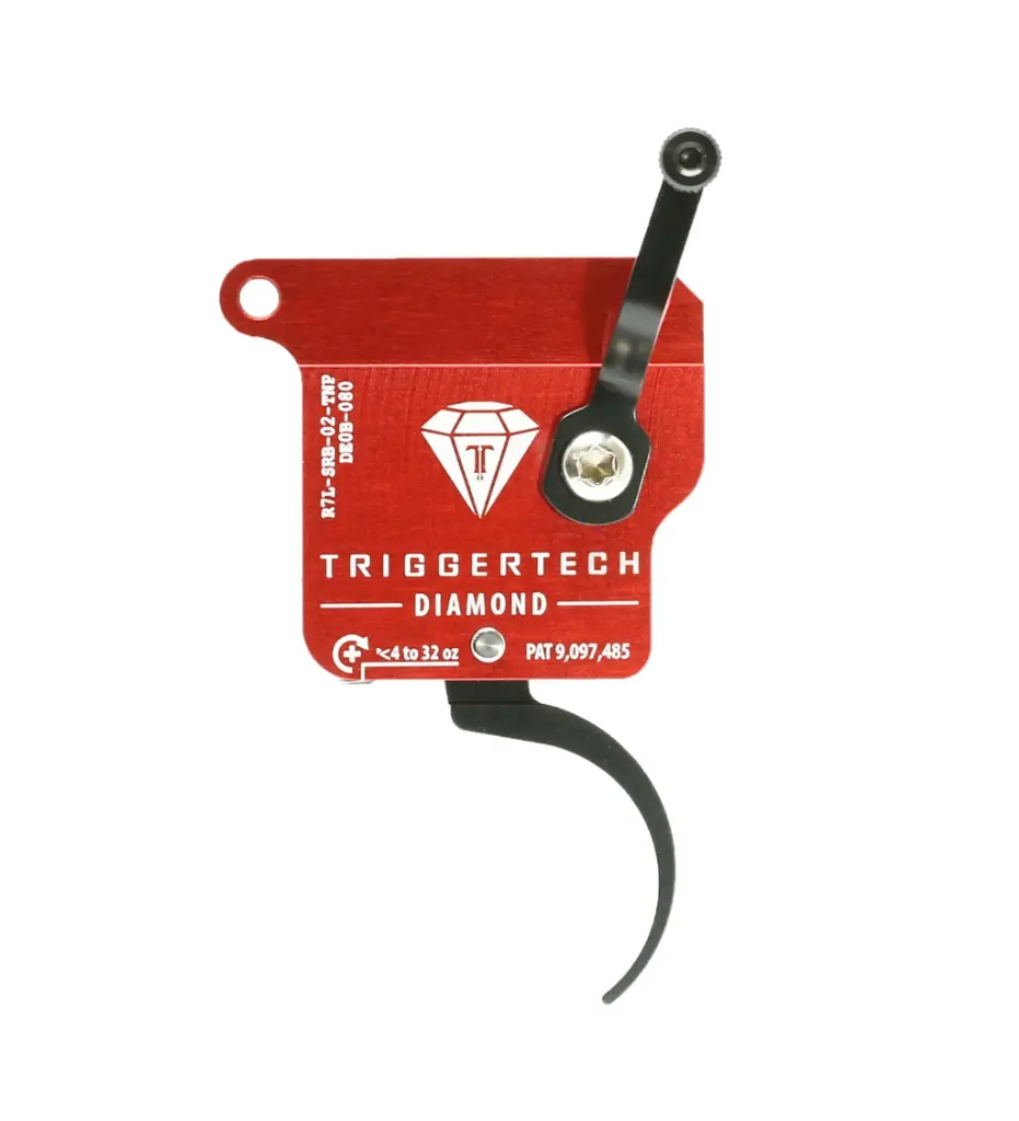 TriggerTech Diamond: LH, Black, Pro Curved