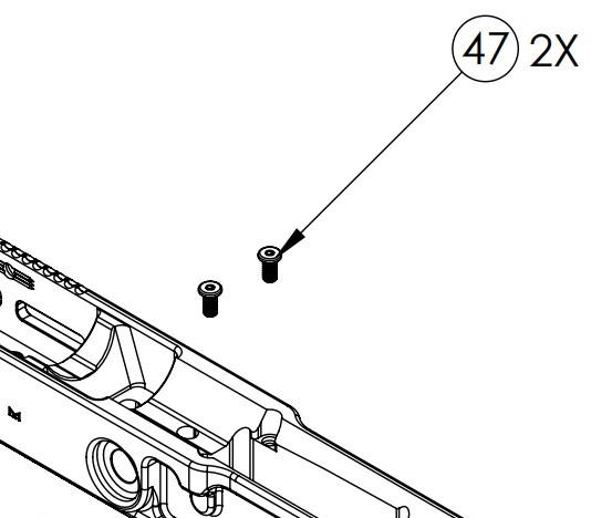 [12142-] M12 Magazine Stop Screw