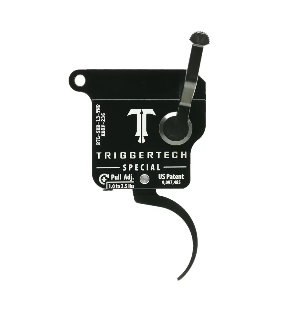 [R7L-SBB-13-TNP] TriggerTech Special: LH, Black, Pro Curved