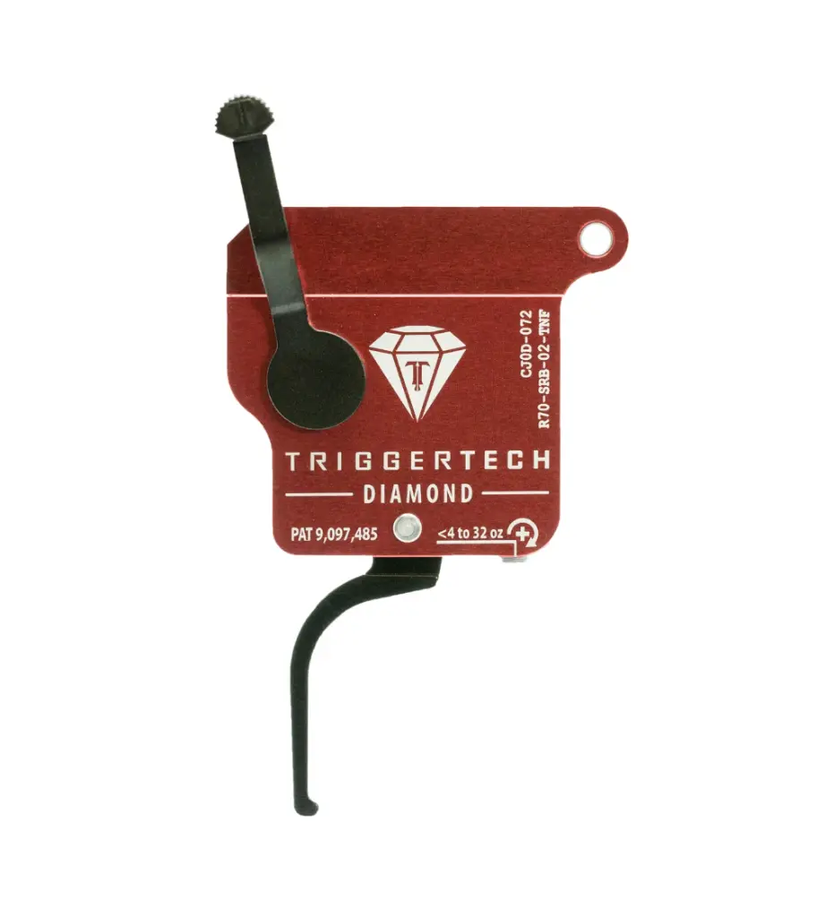 [R70-SRB-02-TNF] TriggerTech Diamond: RH, Black, Flat